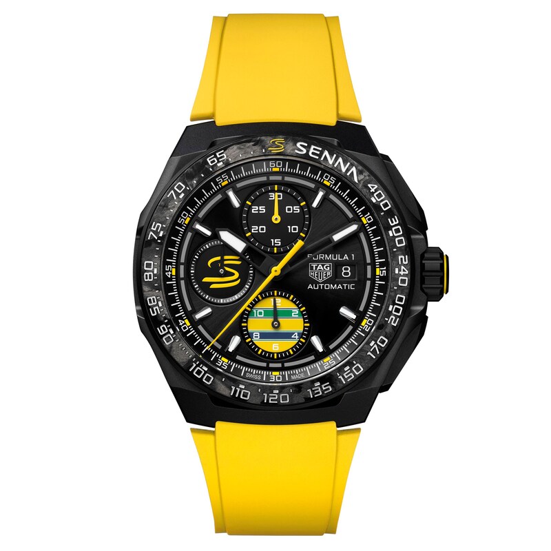Main Image 1 of TAG Heuer Formula 1 Chronograph x Senna Titanium Automatic 44mm Mens Watch CBZ2081.FT8092