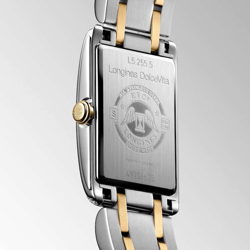 Main Image 3 of Longines DolceVita 3/8 ct tw Diamonds 20.8mm Two-Tone Women's Watch L52555787