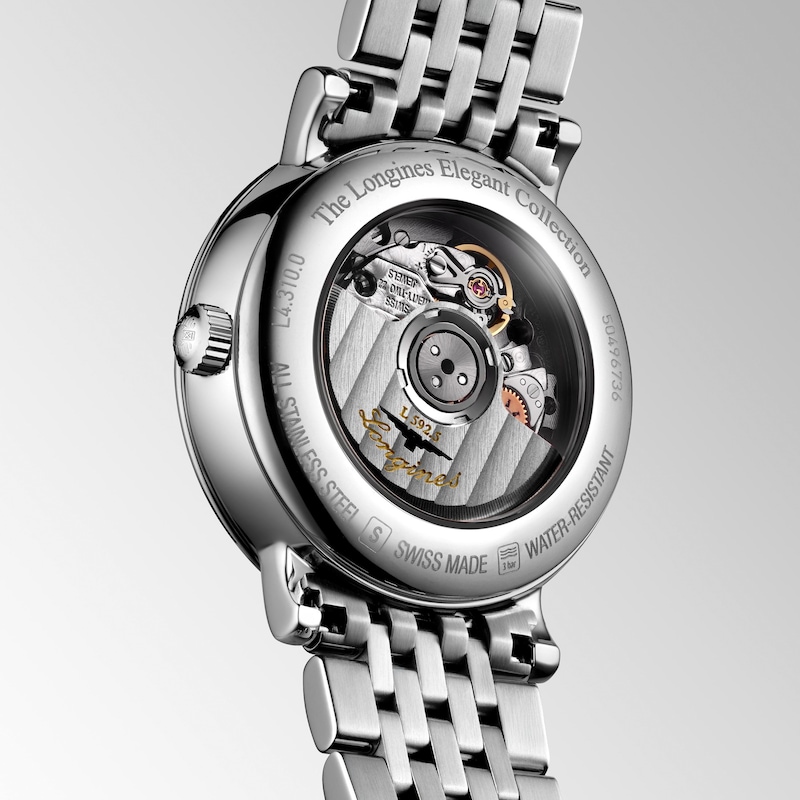 Main Image 3 of Longines Elegant Collection 1/2 Carat Diamond Automatic 29mm Women's Watch L43100806