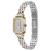 Thumbnail Image 2 of MICHELE Deco Madison Mini 3/8 ct tw Diamond 32x32mm Two-Tone Women's Watch MWW06D000176