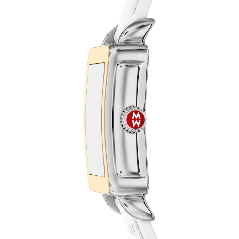 Main Image 4 of MICHELE Deco Sport Mid 31mm Two-Tone Women's Watch MWW06H000007