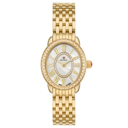 MICHELE Serein 3/8 ct tw Diamond 27mm Women's Watch MWW21H000003
