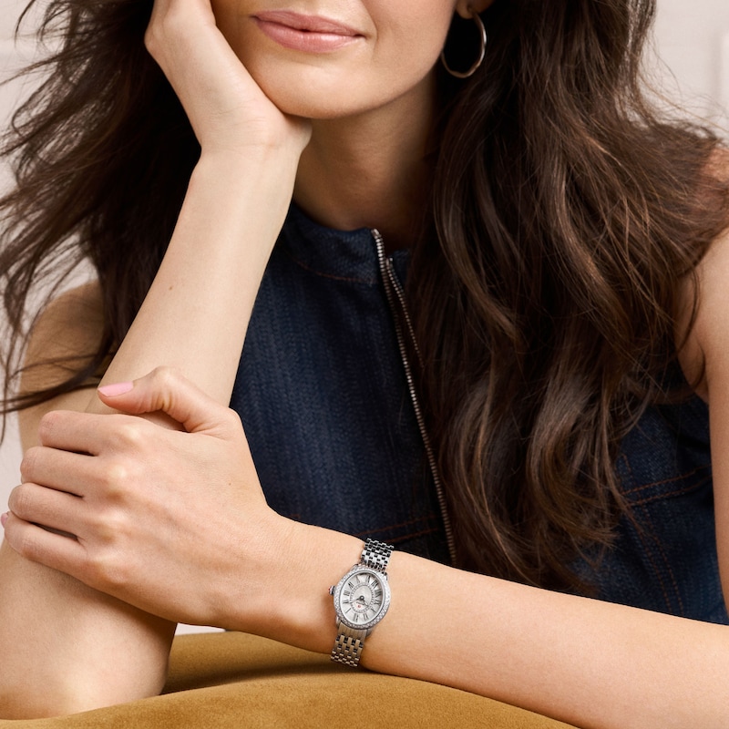 Main Image 5 of MICHELE Serein 3/8 ct tw Diamond 27mm Women's Watch MWW21H000001