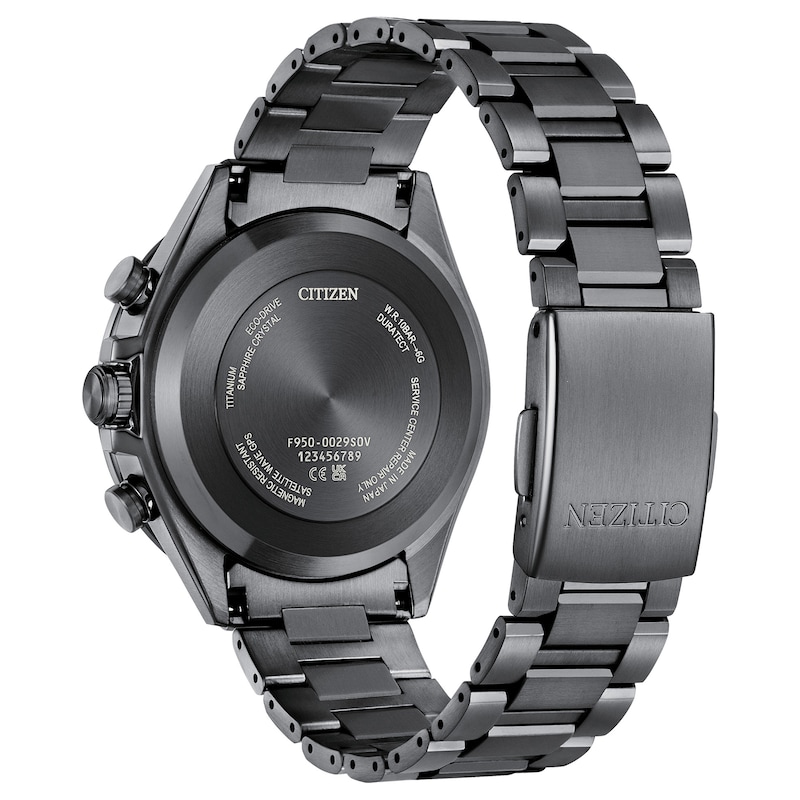 Main Image 3 of Citizen Attesa F950 Shades of Red Super Titanium Chronograph 44.6mm Men's Watch CC4077-71Z