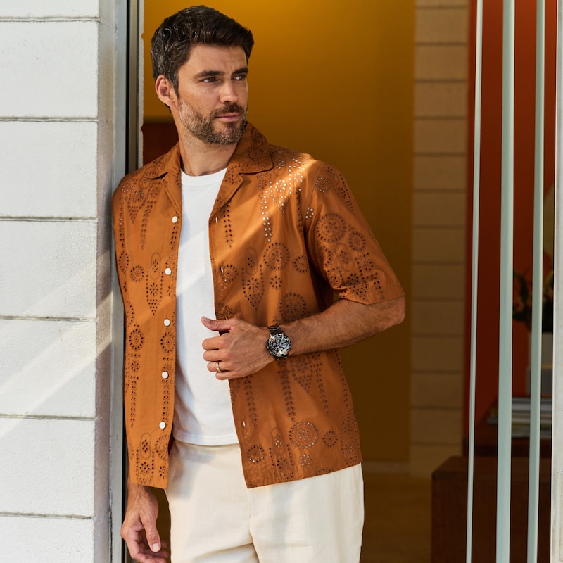 Main Image 6 of Citizen Attesa F950 Shades of Red Super Titanium Chronograph 44.6mm Men's Watch CC4077-71Z