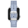 Thumbnail Image 6 of &nbsp;MICHELE Pastel Blue Croc-Pattern Leather Band for Apple Watch MS20SL0005