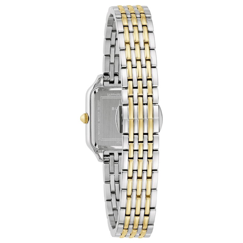 Main Image 3 of &nbsp;Bulova Classic Sutton Square Two-Tone 23mm Women's Watch 98L330