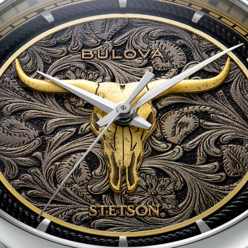 Main Image 5 of Bulova x Stetson Longhorn Automatic 39mm Men's Watch 96A334
