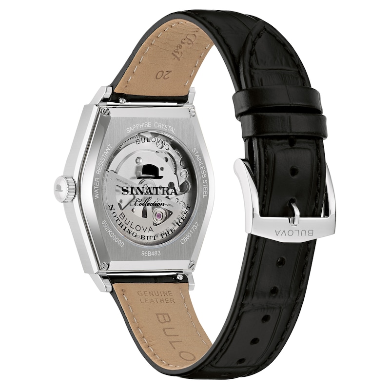 Main Image 3 of Bulova Frank Sinatra Automatic 37mm Men's Watch 96B483