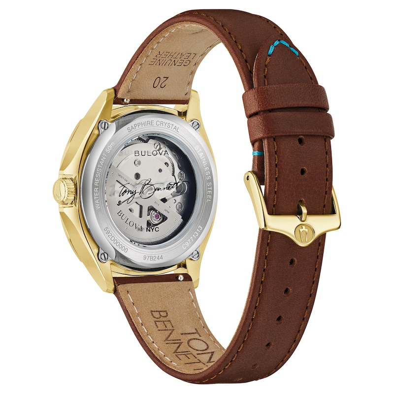 Main Image 3 of Bulova Tony Bennett NYC Automatic 39mm Men's Watch 97B244