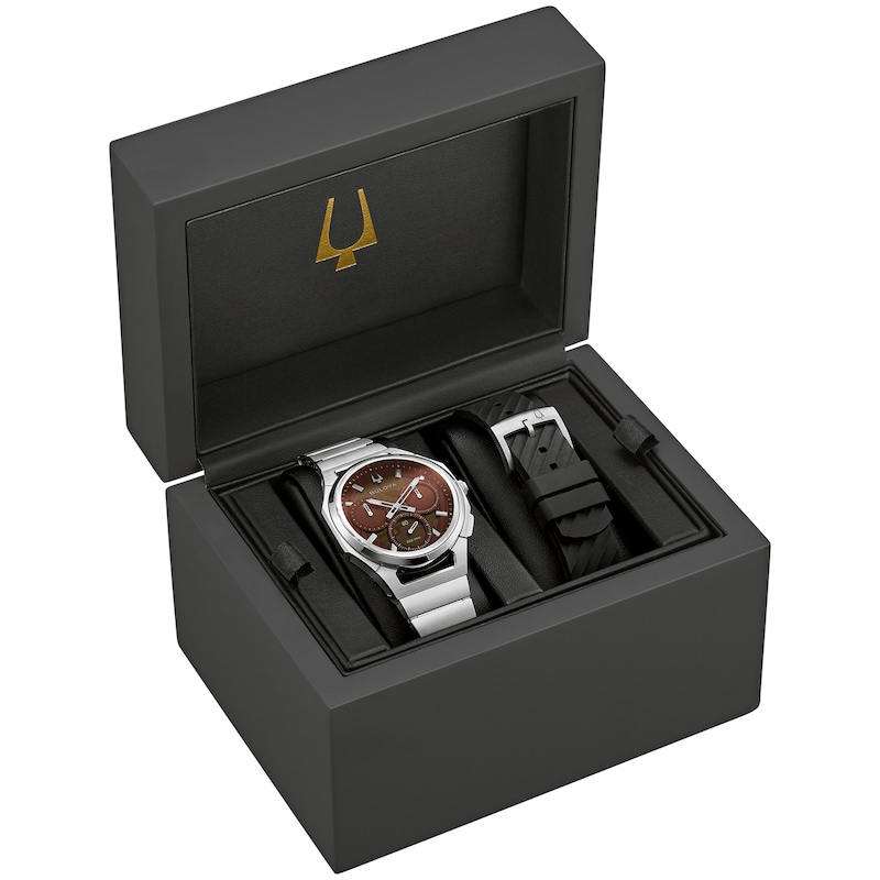 Main Image 5 of Bulova CURV Chronograph Tenth Anniversary Edition 41.5mm Men's Watch 96K117