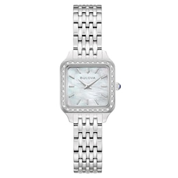 Bulova Classic Sutton Diamond 23x23mm Women's Watch 96R256