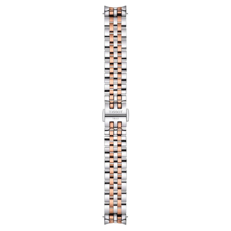 Main Image 4 of &nbsp;Tissot Le Locle 1/20 ct tw Diamond Automatic Two-Tone 29mm Women's Watch T0062072209600