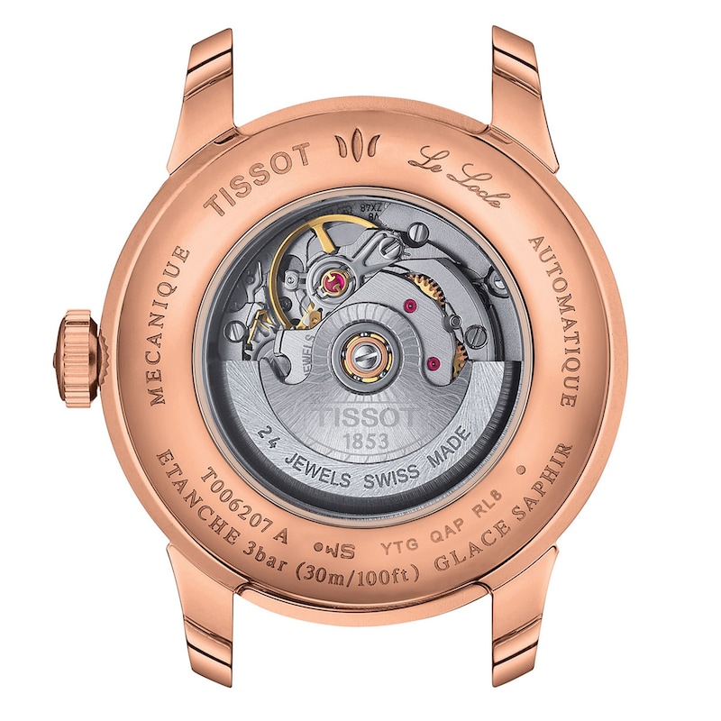 Main Image 3 of &nbsp; Tissot Le Locle 1/20 ct tw Diamond Automatic 29mm Women's Watch T0062073309600