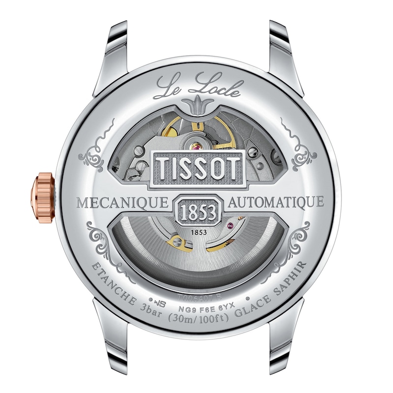 Main Image 3 of &nbsp;Tissot Le Locle Powermatic 80 Automatic Two-Tone 39.3mm Men's Watch T0064072209301