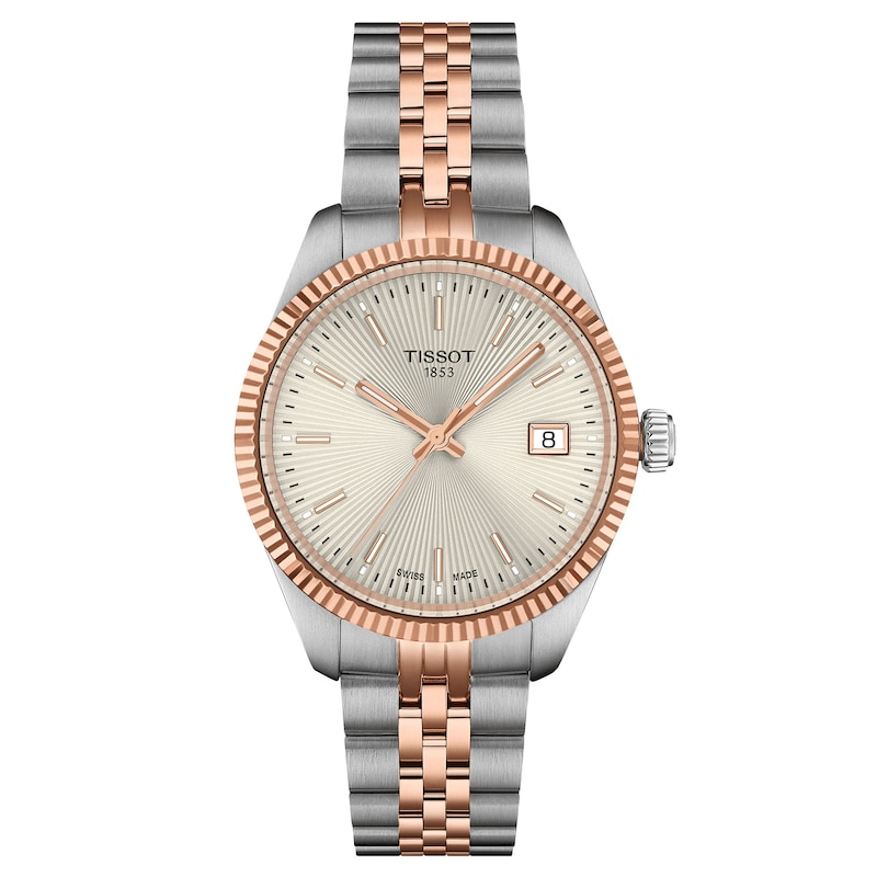 Main Image 1 of &nbsp;Tissot Ballade Two-Tone 34mm Women's Watch T1562102203101