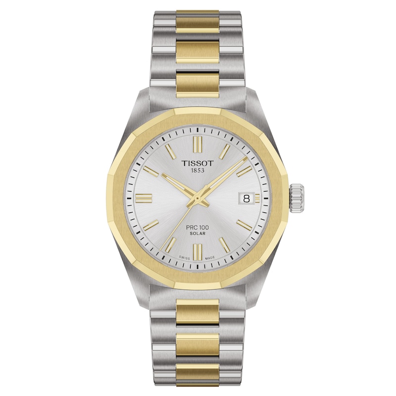 Main Image 1 of Tissot PRC 100 Solar Two-Tone 34mm Women's Watch T1518222203100