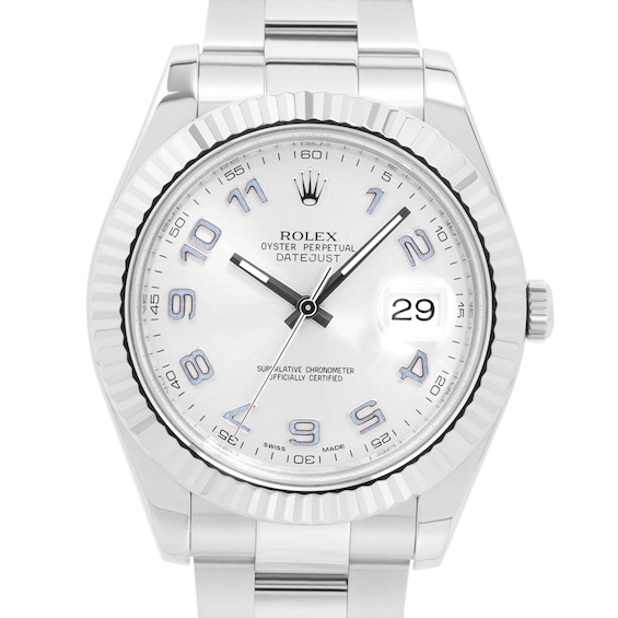 Previously Owned Rolex Datejust II Automatic 41mm Mens Watch 0L8Yhjet Model 116334