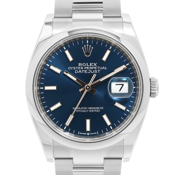 Previously Owned Rolex Datejust Automatic 36mm Mens Watch Rwo8Z5Ag Model 126200