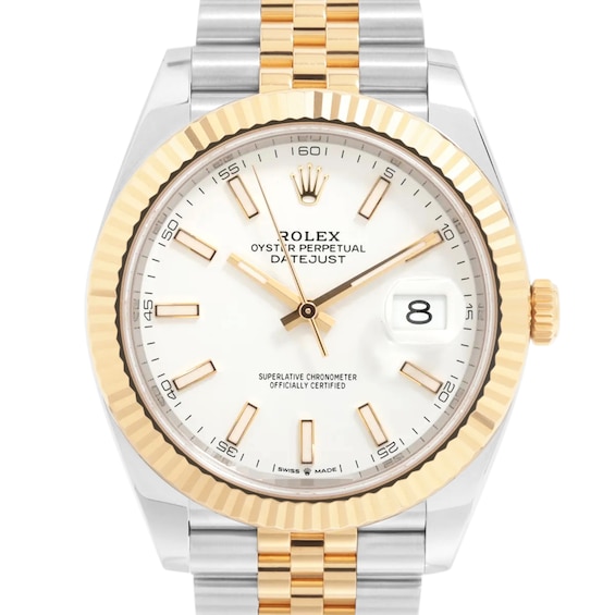 Previously Owned Rolex Datejust Automatic 41mm Mens Watch Etzzv9Tv Model 126333