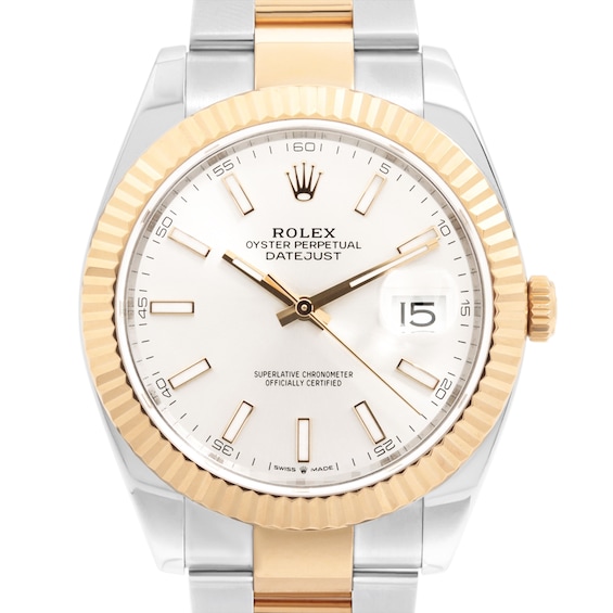 Previously Owned Rolex Datejust Automatic 41mm Mens Watch Gpi48Kf0 Model 126333