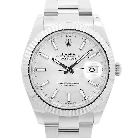 Previously Owned Rolex Datejust Automatic 41mm Mens Watch 8G4H6Hgz Model 126334