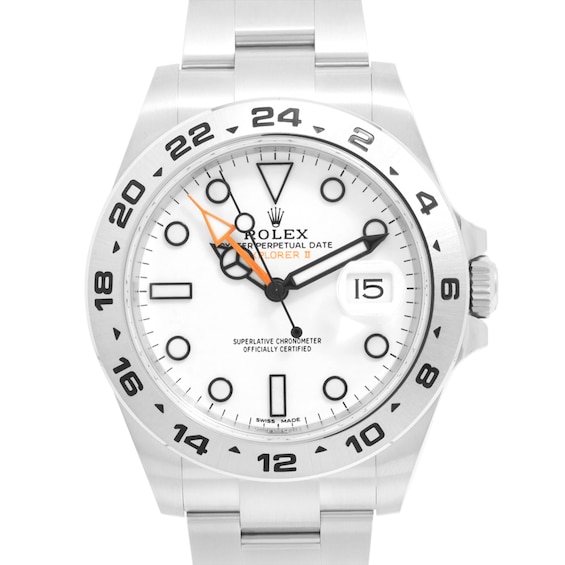 Previously Owned Rolex Explorer II Automatic 42mm Mens Watch 7Vc6I5Ya Model 216570