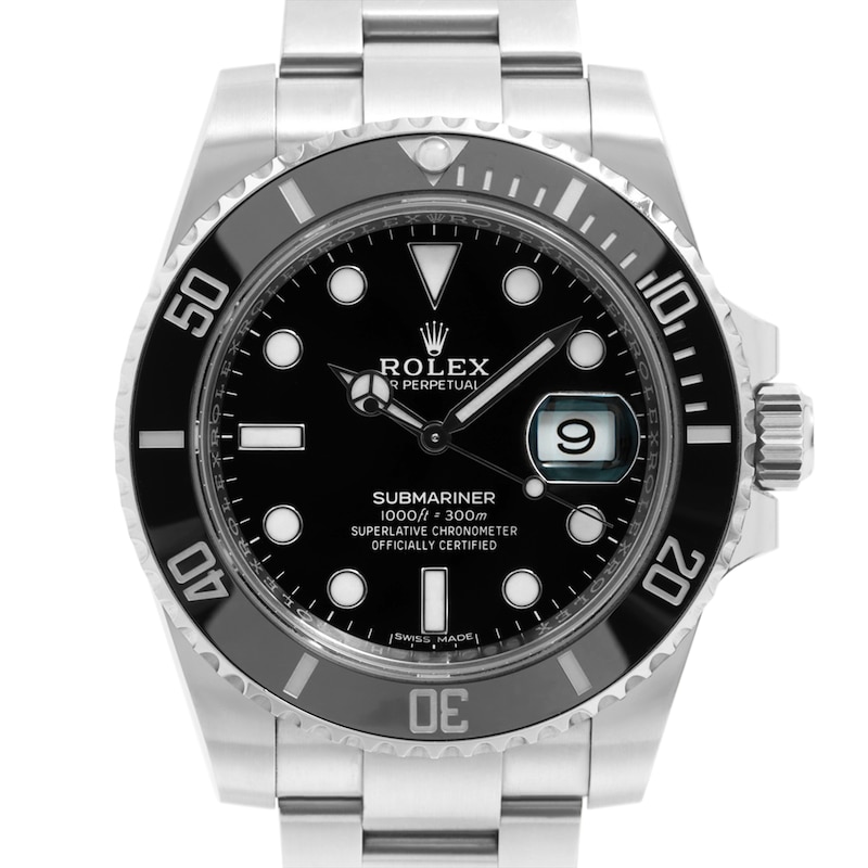 Main Image 1 of Previously Owned Rolex Submariner Date Automatic 40mm Men's Watch 7TAJ4LZP (Model: 116610LN)