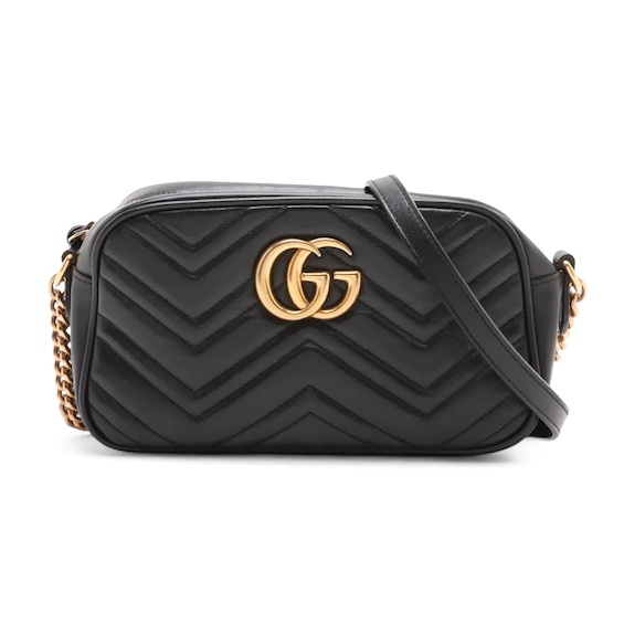 Previously Owned Gucci GG Marmont Medium Camera Bag JV1GTN61