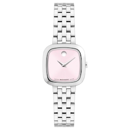 Movado Museum Classic Mini Cushion 22x22mm Women's Watch 0608092