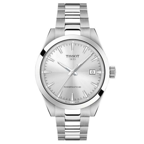 Tissot Powermatic 80 Gentleman 38mm Men's Watch T1658071103100