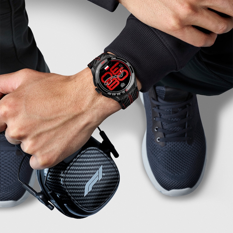 Main Image 4 of Tag Heuer Connected Calibre E5 x Formula 1 Edition 45mm Men's Smartwatch SBT8A85.EB0417