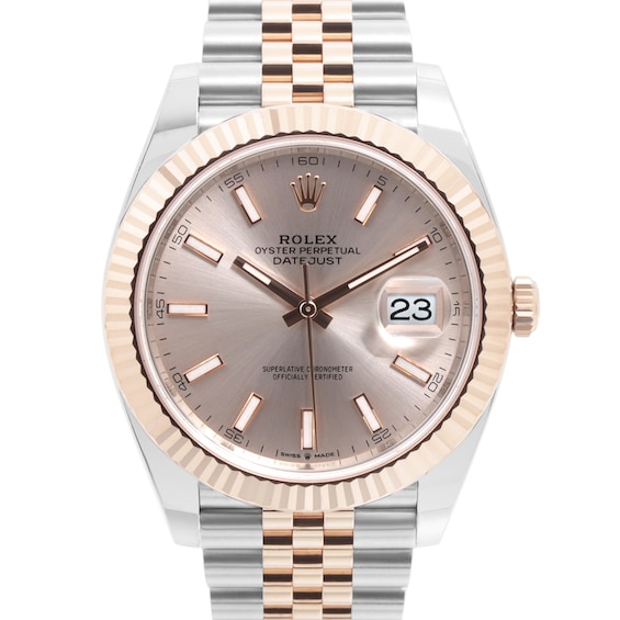 Previously Owned Rolex Datejust Automatic 41mm Mens Watch Cldceohf Model 126331