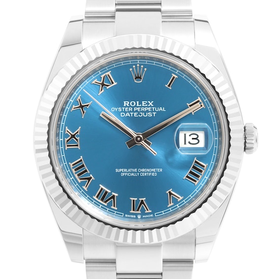 Previously Owned Rolex Datejust 41mm Automatic Mens Watch 8G4H6Hgz Model 126334