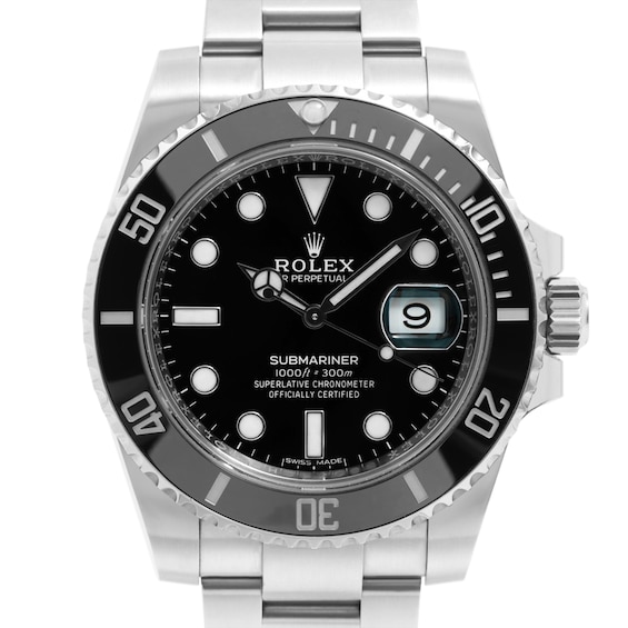Previously Owned Rolex Submariner Date Automatic 40mm Mens Watch Jmbo4Dib Model 116610Ln