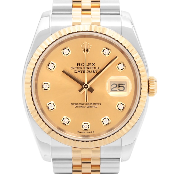 Previously Owned Rolex Datejust Diamond Automatic 41mm Mens Watch V498Bxvj Model 126333G