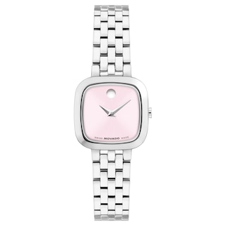 Movado Museum Classic Mini Cushion 22x22mm Women's Watch 0608092