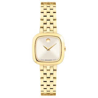 Movado Museum Classic Mini Cushion 22mm Women's Watch 0608095