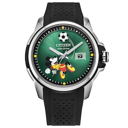 Citizen Mickey Mouse Goalie 44mm Men's Watch AW1656-08W