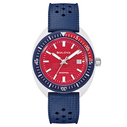 Bulova Snorkel Sail 4th 41mm Ceramic Men's Watch 98B474