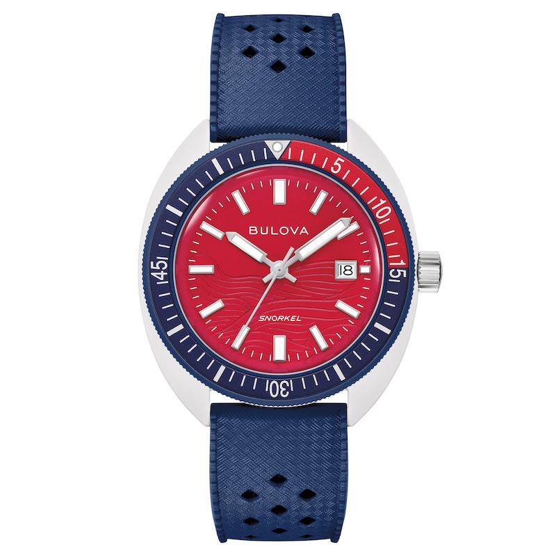 Main Image 1 of Bulova Snorkel Sail 4th 41mm Ceramic Men's Watch 98B474