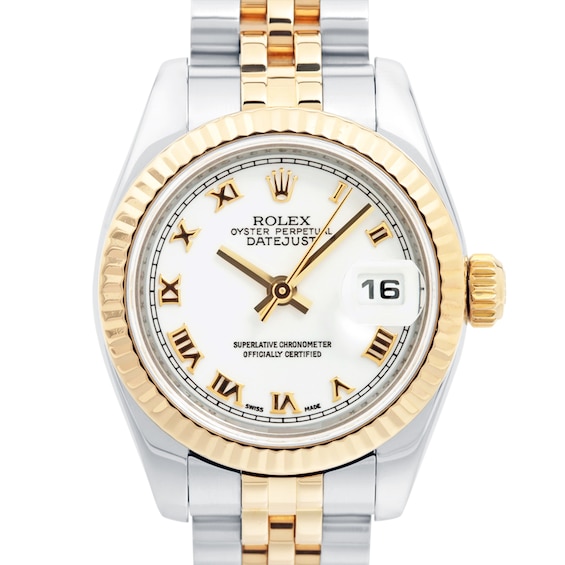 Previously Owned Rolex Datejust Automatic 26mm Womens Watch 1245Jetc Model 179173