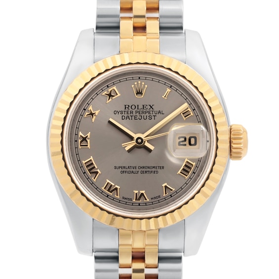 Previously Owned Rolex Datejust Automatic 26mm Womens Watch Ngnczboa Model 179173