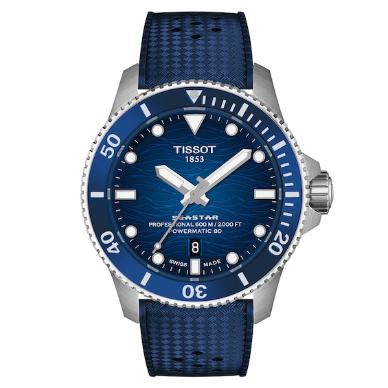 Tissot Seastar 2000 Professional Powermatic 80 44mm Men's Watch T1209071704100