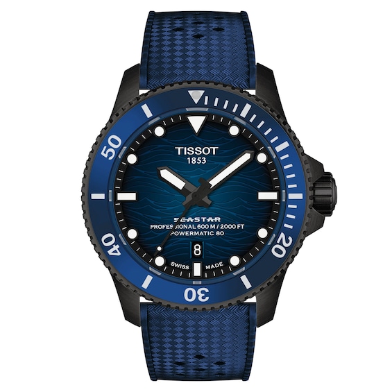 Tissot Seastar 2000 Professional Powermatic 80 44mm Men's Watch T1209073704100