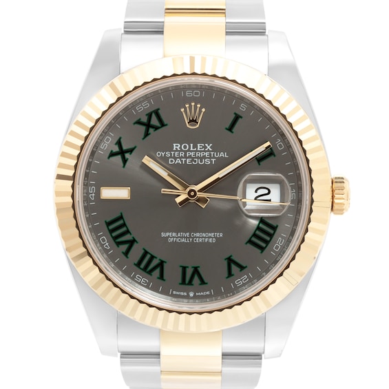 Previously Owned Rolex Datejust Automatic 41mm Mens Watch Eo2Gq0P9 Model 126333