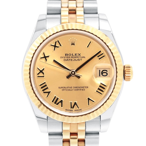 Previously Owned Rolex Datejust Automatic 31mm Unisex Watch 4Q1T0Yh6 Model 178273