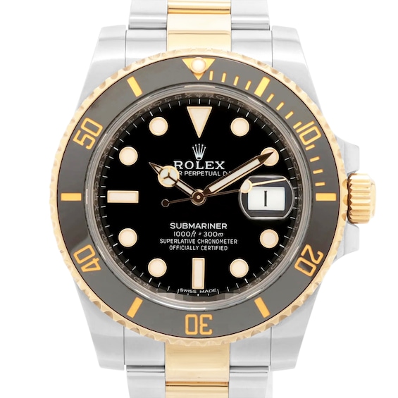 Previously Owned Rolex Submariner Date Automatic 40mm Mens Watch Kk4Nxghb Model 116613Ln