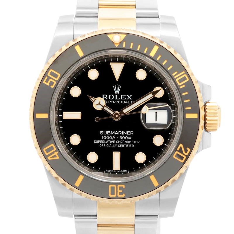 Main Image 1 of Previously Owned Rolex Submariner Date Automatic 40mm Men's Watch KK4NXGHB (Model: 116613LN)