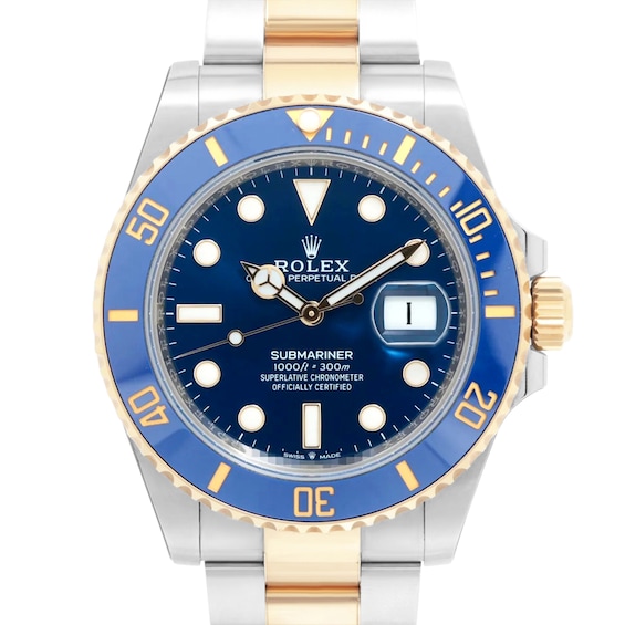 Previously Owned Rolex Submariner Date Automatic 41mm Mens Watch K00Pcp0U Model 126613Lb